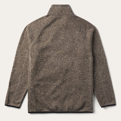 Tan Bonded Knit Sweater Tan