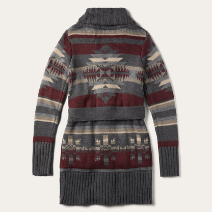 Aztec Belted Cardigan Multi