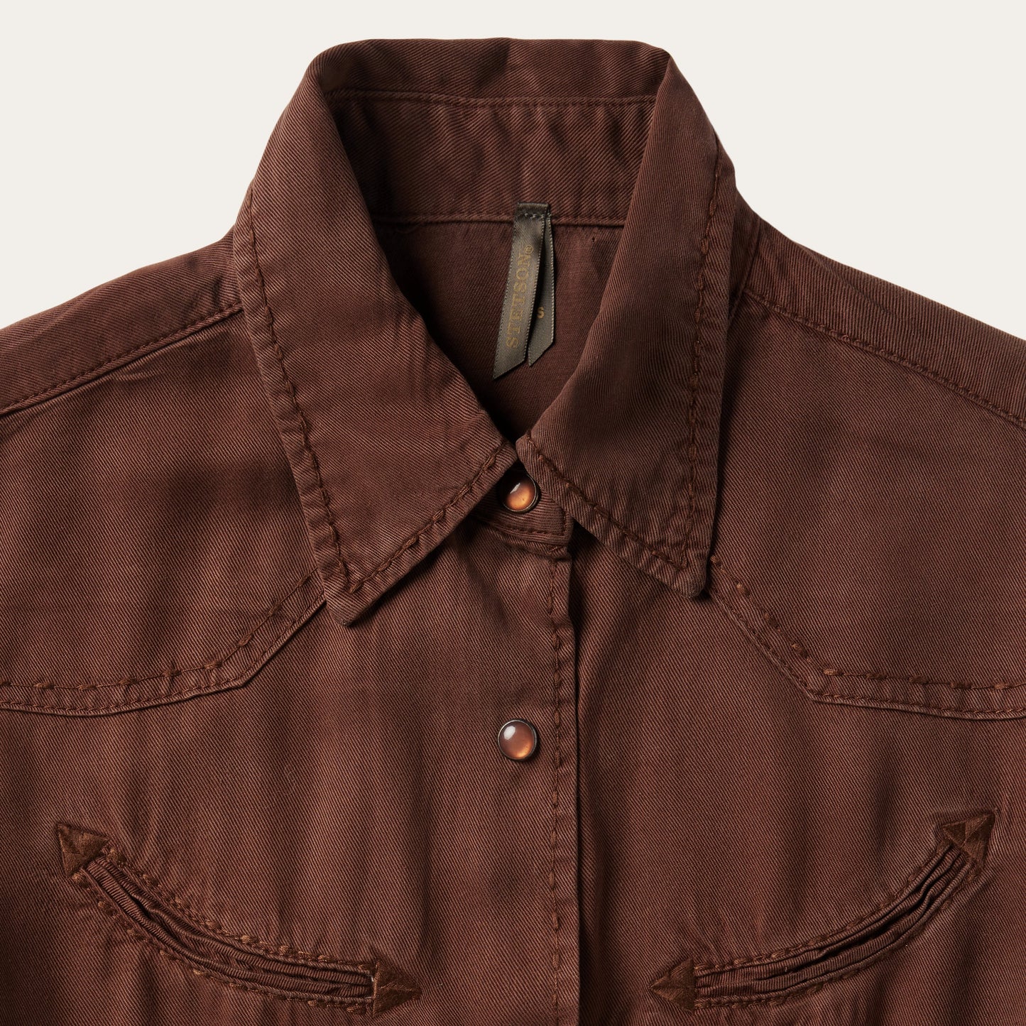 Tobacco Western Dress Brown