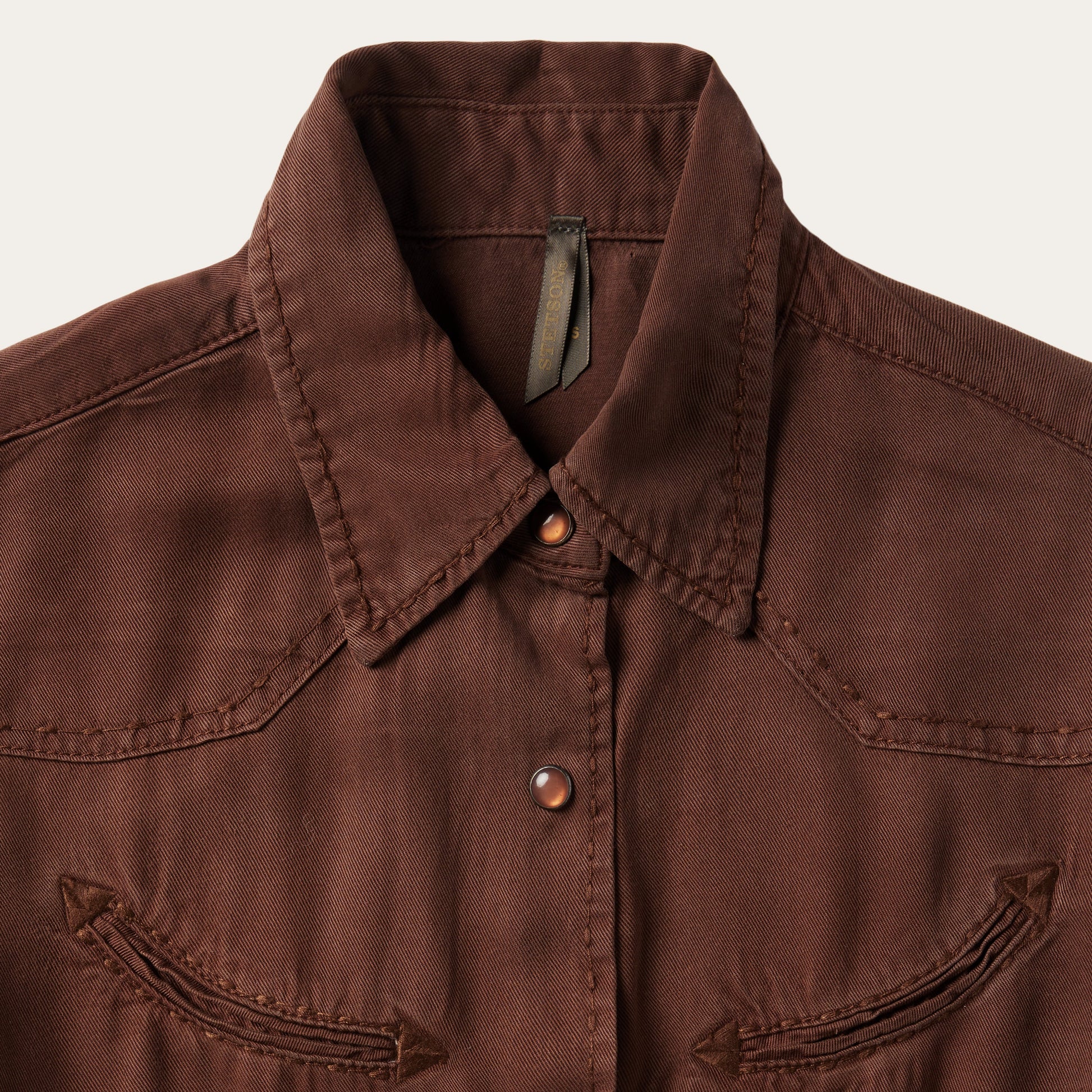 Tobacco Western Dress Brown