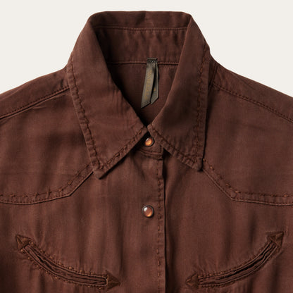 Tobacco Western Dress Brown
