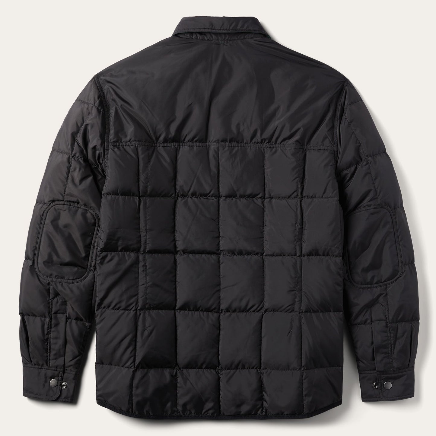 Crushable Black Parachute Jacket Black