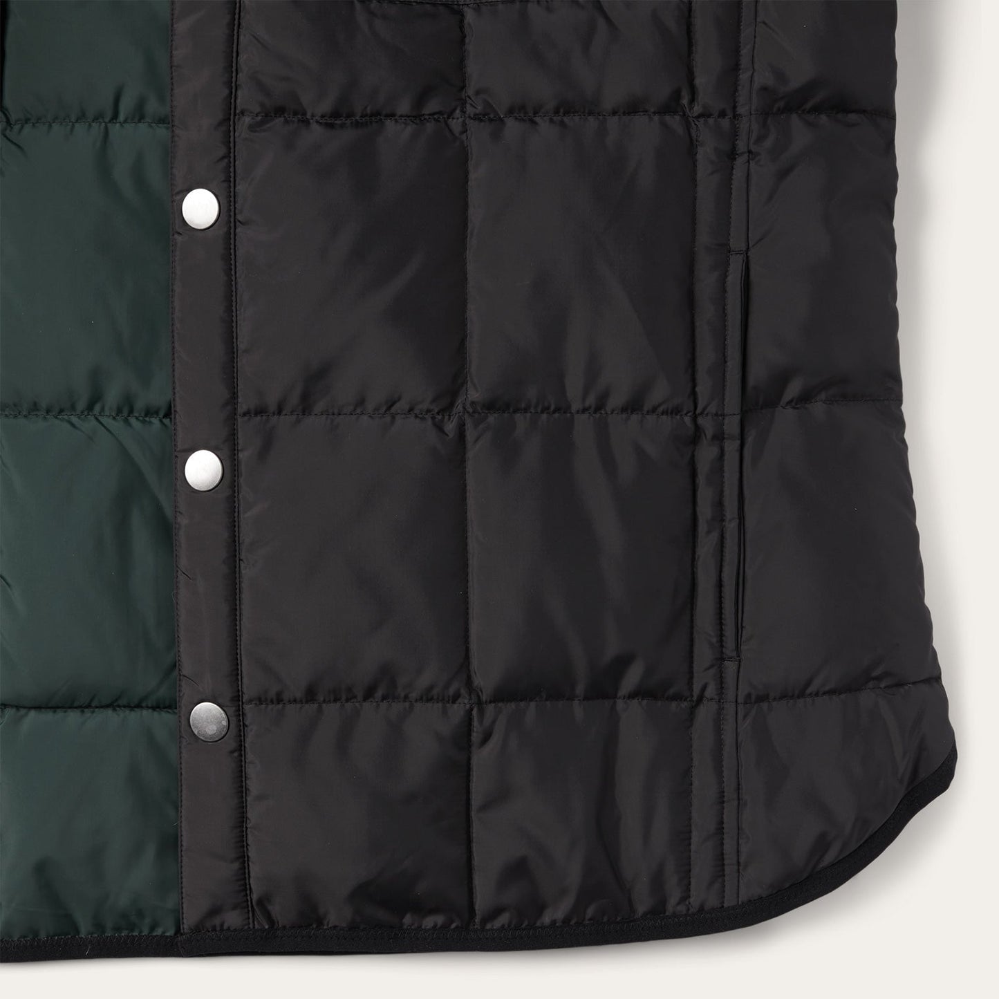 Crushable Black Parachute Jacket Black