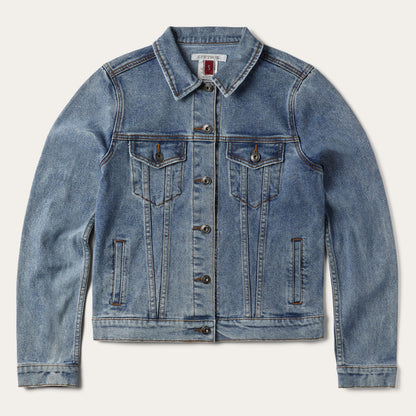 Stretch Denim Jacket Blue