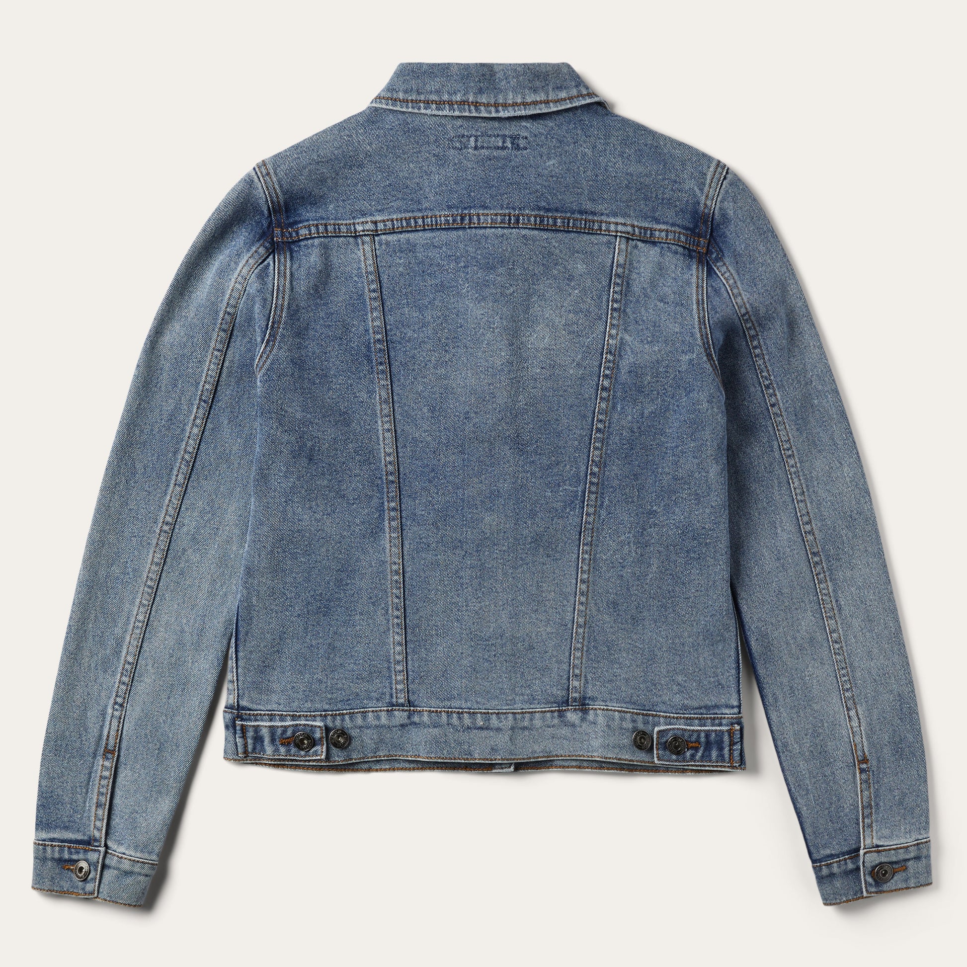 Stretch Denim Jacket Blue