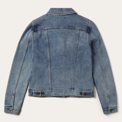 Stretch Denim Jacket Blue