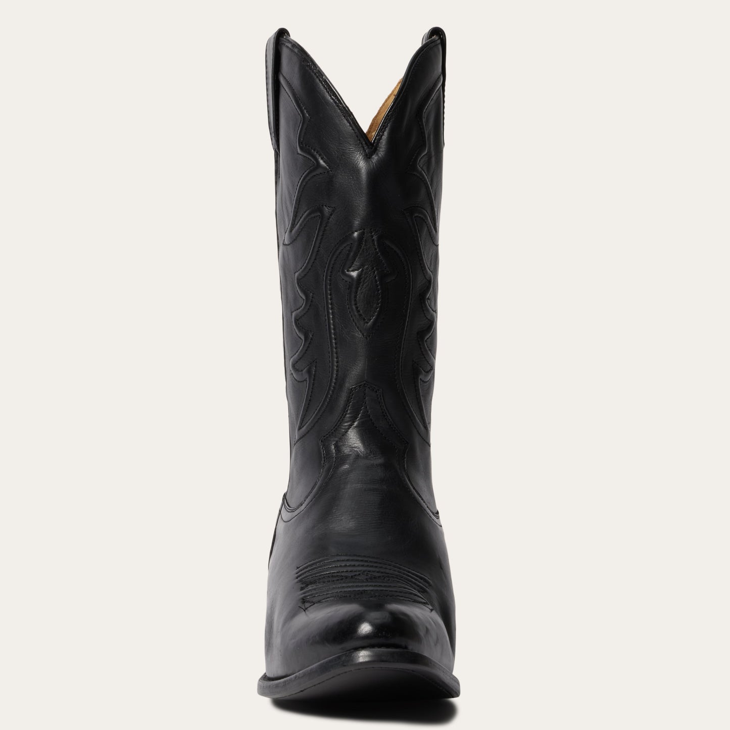 Ames Corded & Burnished Leather Boot Black