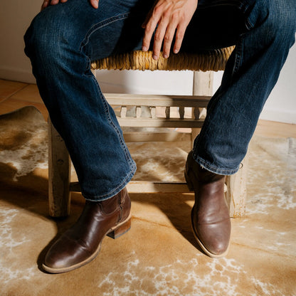Rancher Zip Roper Oiled Oxblood