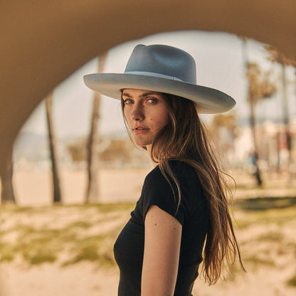 Oceanus Fedora Light Grey