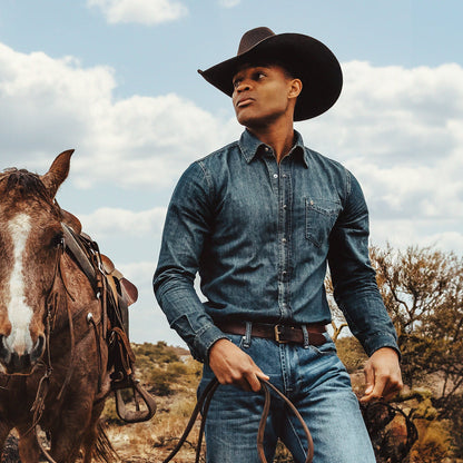 Corral 4X Cowboy Hat Chocolate