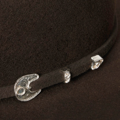Corral 4X Cowboy Hat Chocolate