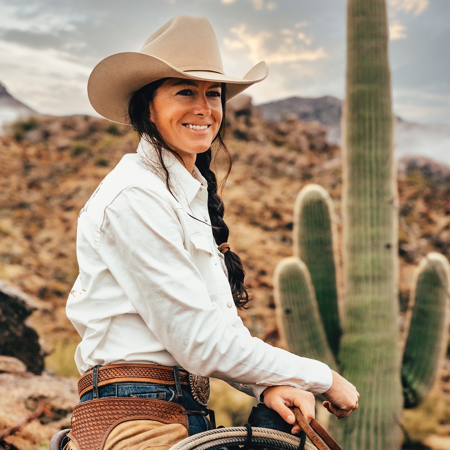 Corral 4X Cowboy Hat Silver Sand