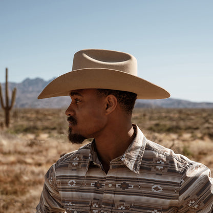 Corral 4X Cowboy Hat Silver Sand