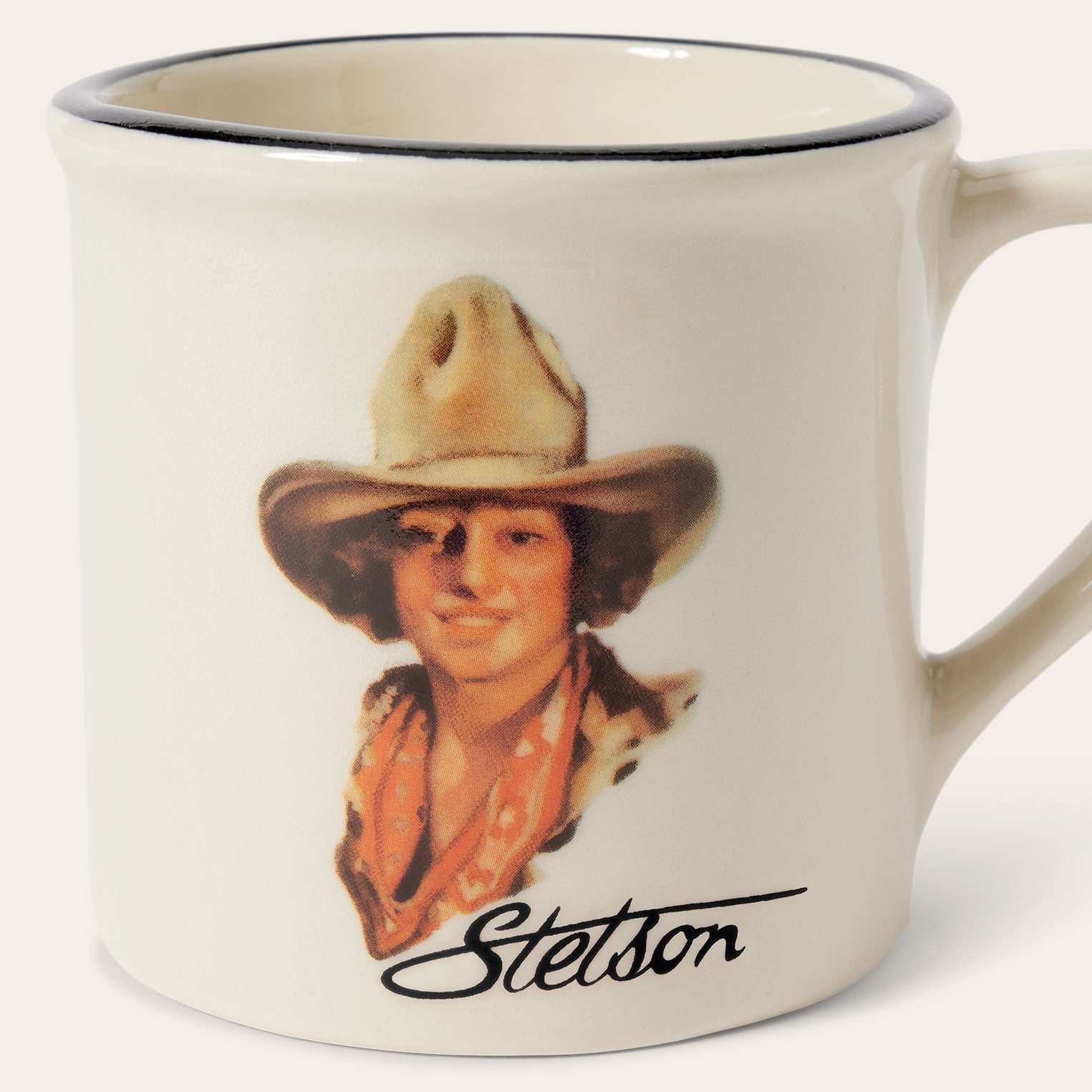 Annie Oakley Stetson Mug Cream