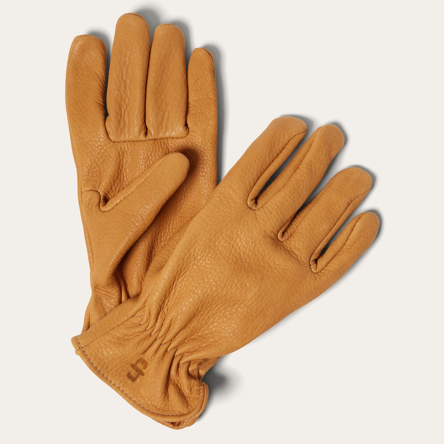Deerskin Roper Glove - Unlined Saddle Tan