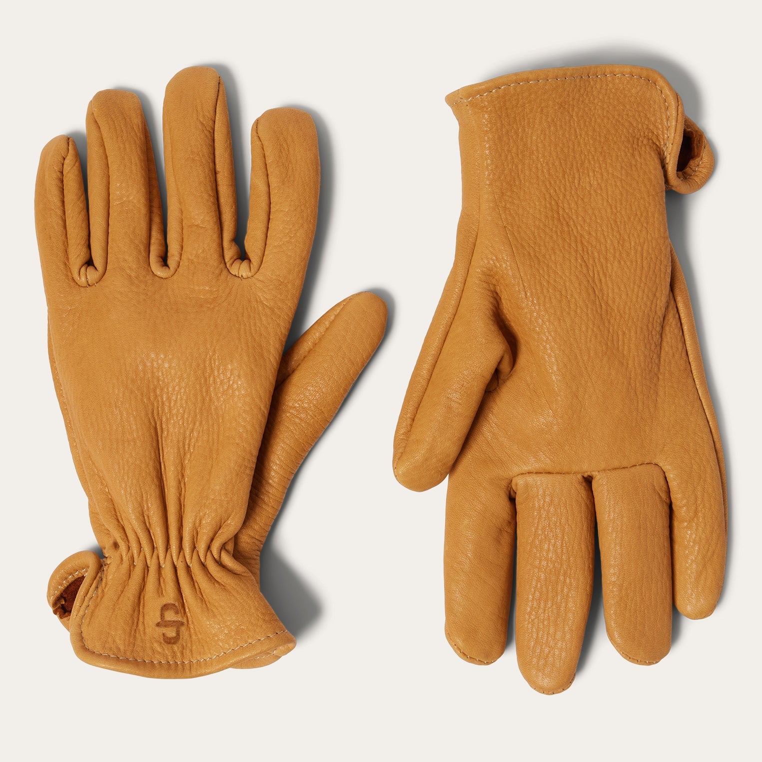 Deerskin Roper Glove - Unlined Saddle Tan