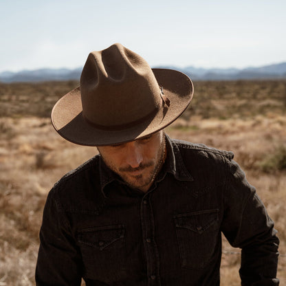 Open Road 6X Cowboy Hat Brown Mix