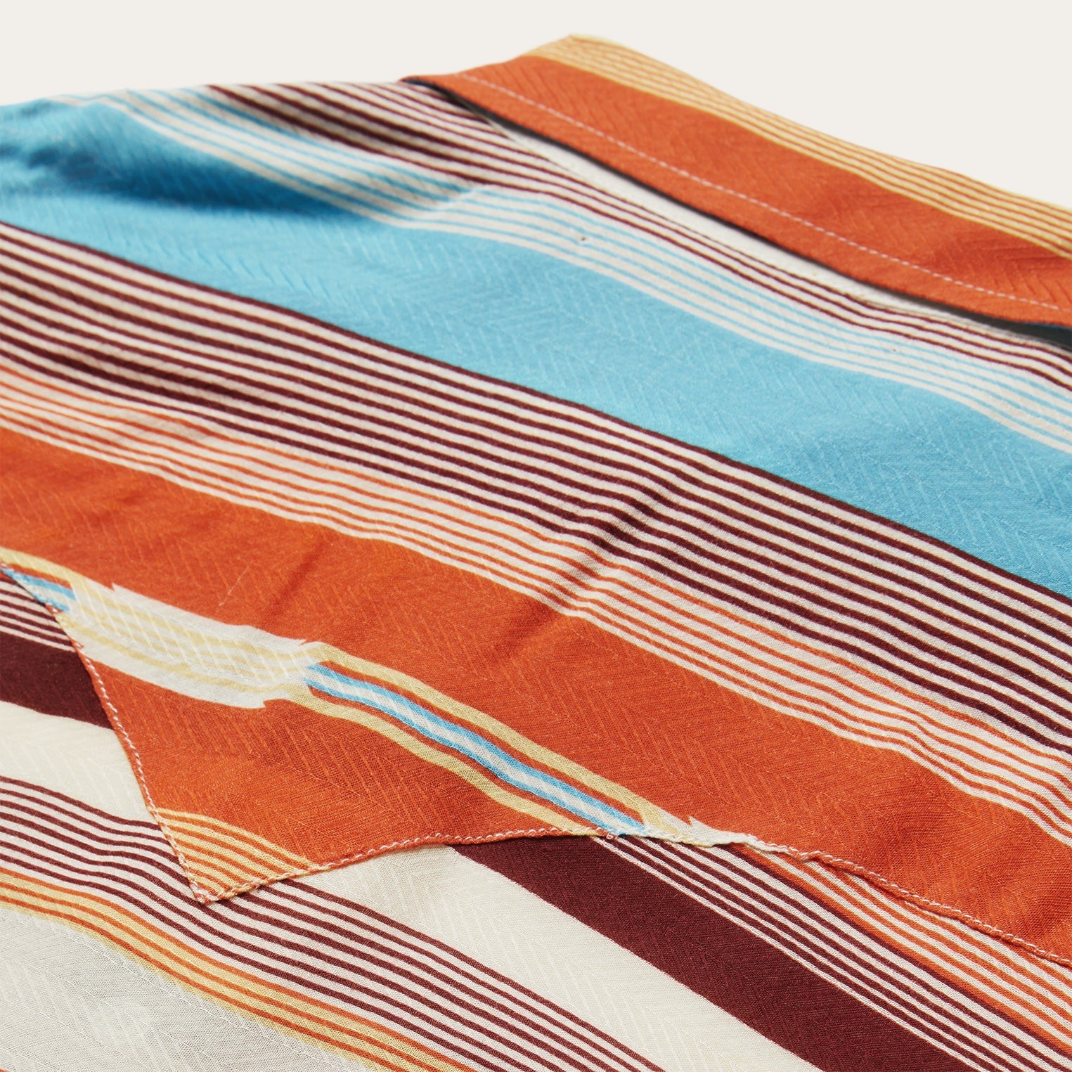 Sunset Serape Print Western Shirt Multi
