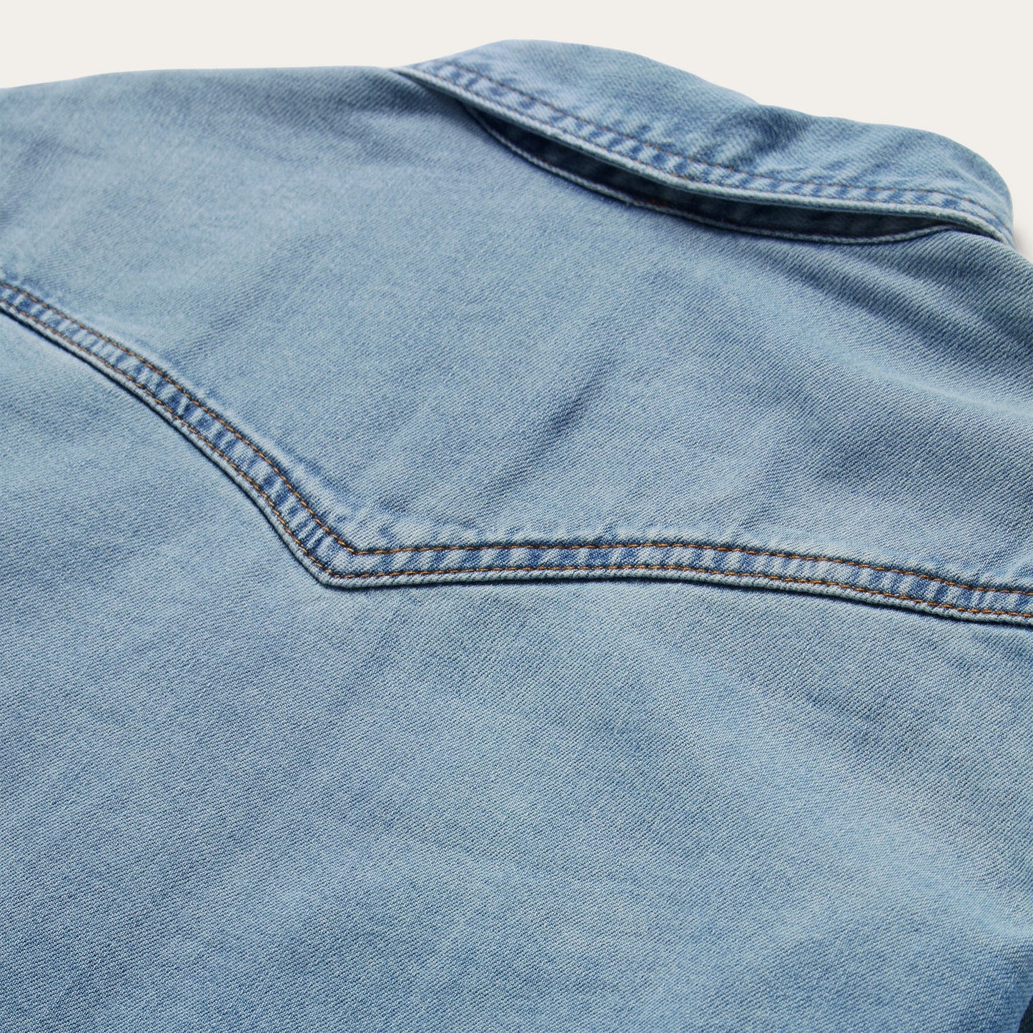 Loose Fit Denim Shirt Blue