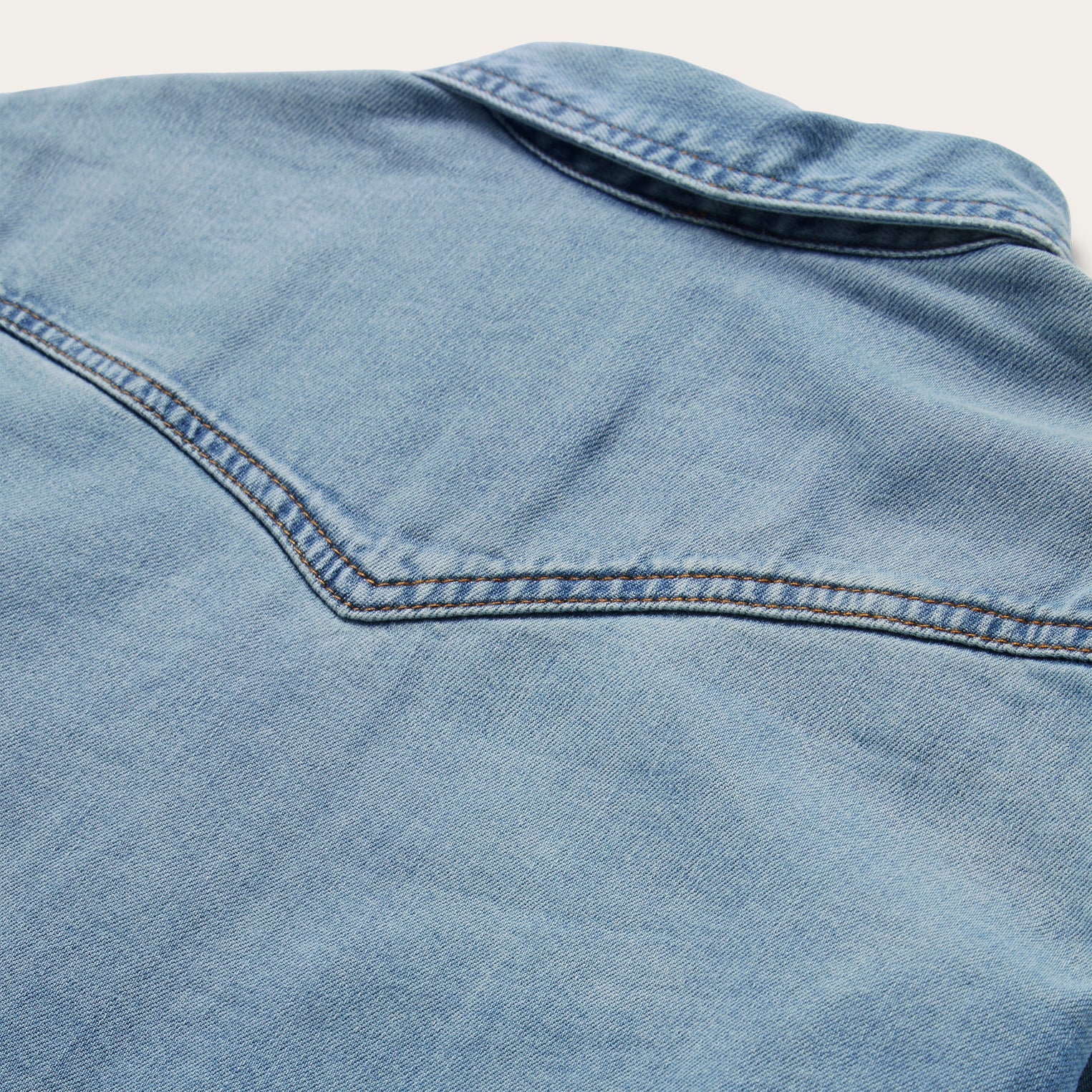 Loose Fit Denim Shirt Blue