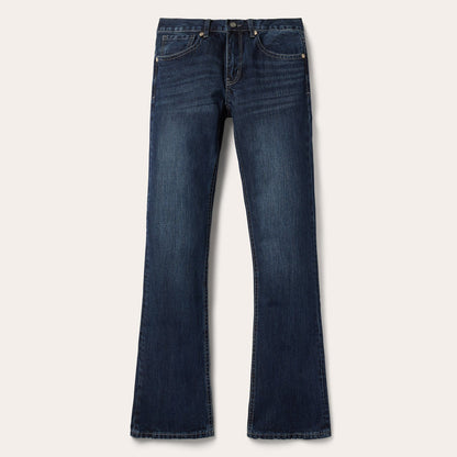 1014 Rocker Fit Jean Blue