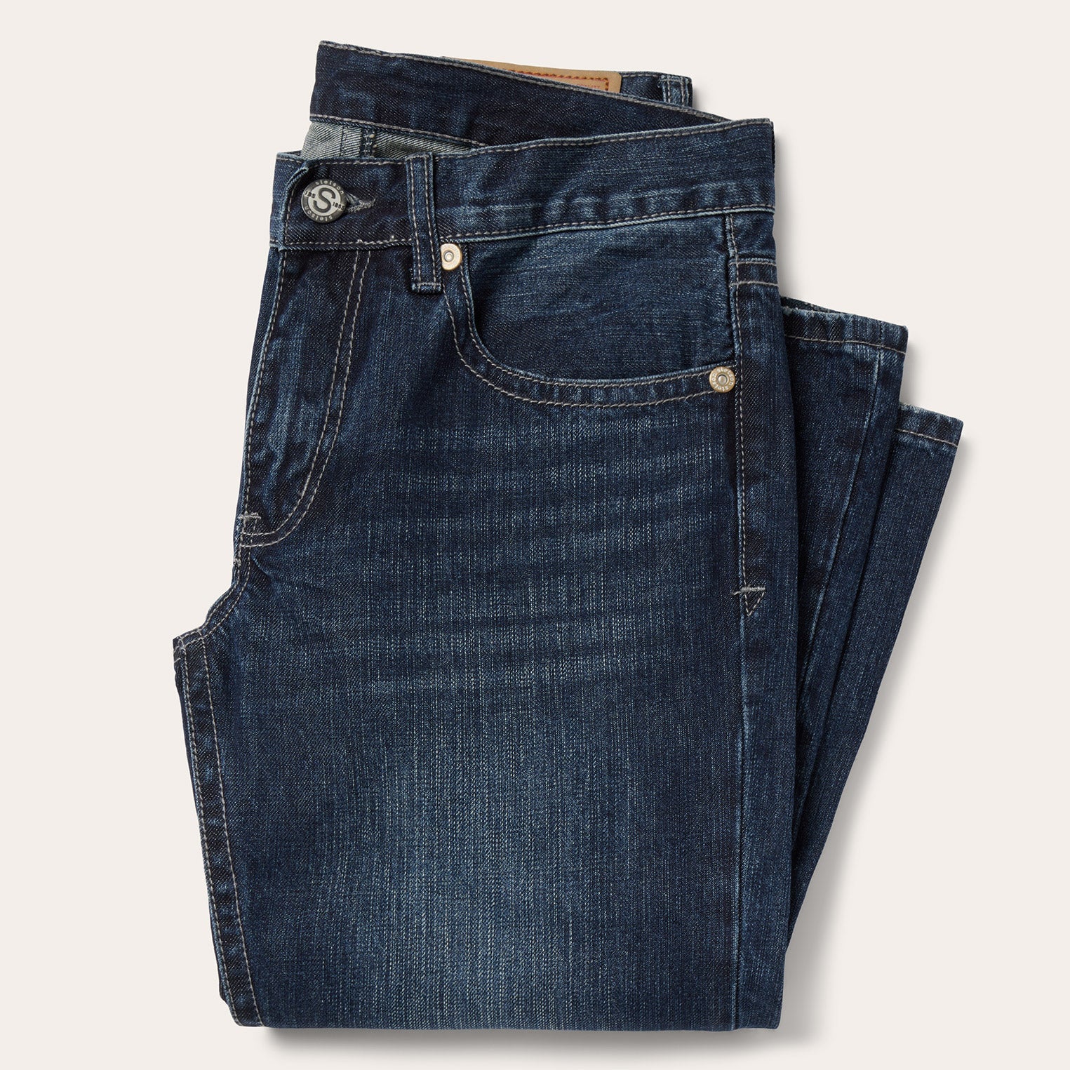 1014 Rocker Fit Jean Blue