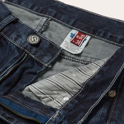 1014 Rocker Fit Jean Blue