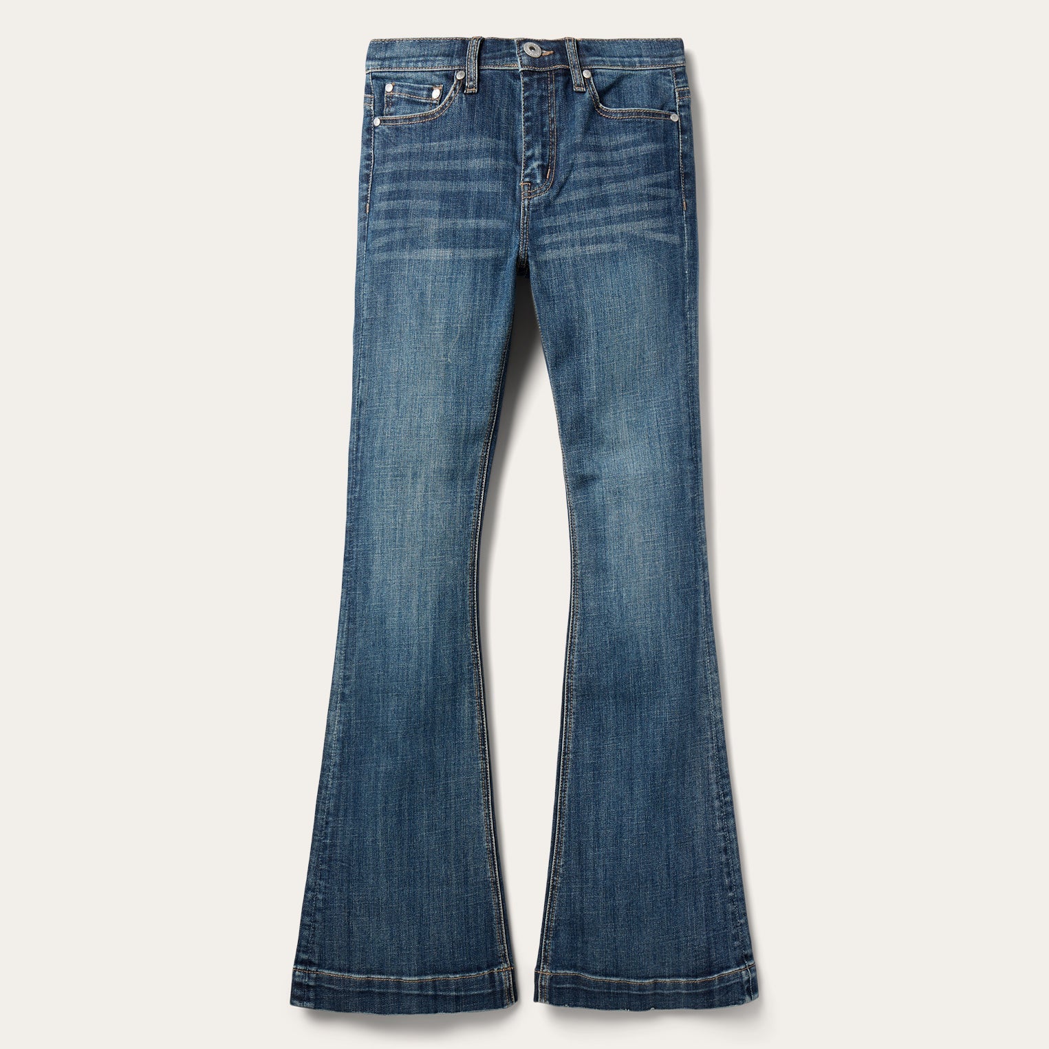 921 High Rise Flare Jeans Blue