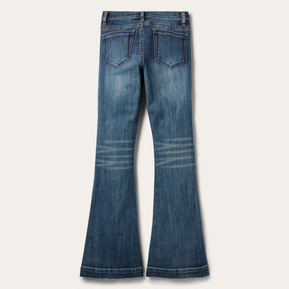 921 High Rise Flare Jeans Blue