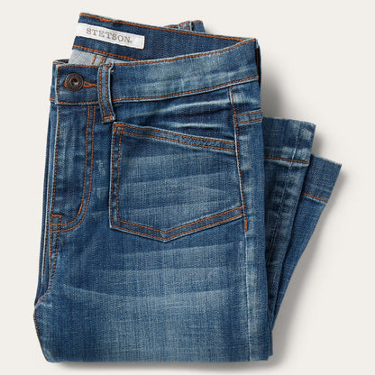 921 High Rise Flare Jeans Blue