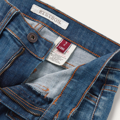 921 High Rise Flare Jeans Blue