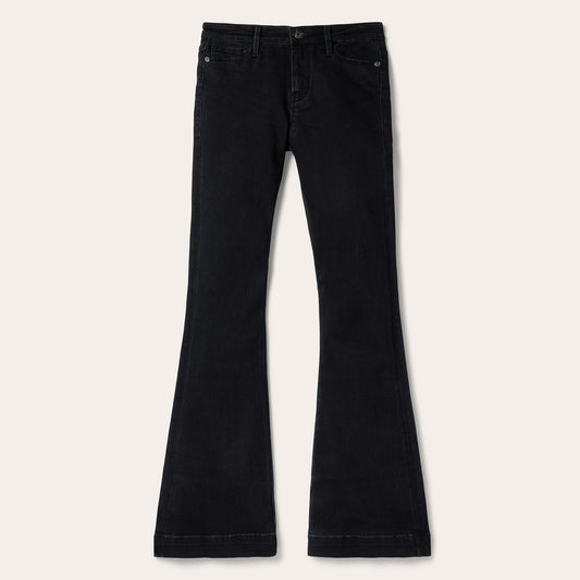921 High Rise Flare Jeans Black
