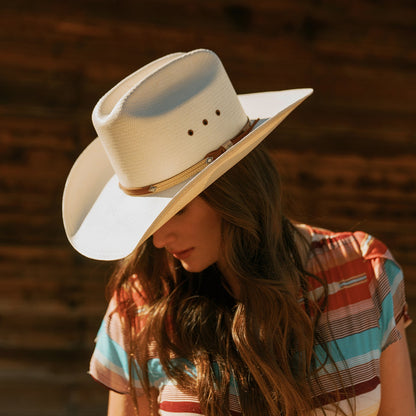 Grant 10X Straw Cowboy Hat Natural