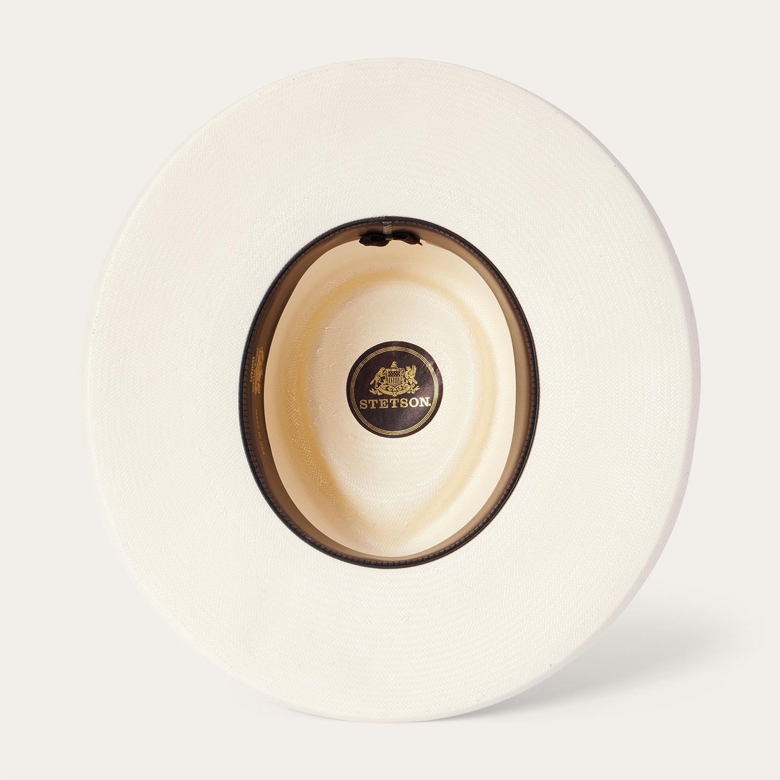 Kings Row Shantung Straw Fedora Natural