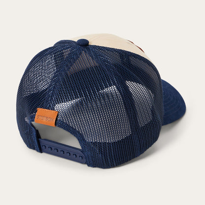 Khaki Arrowhead Patch Trucker Cap Khaki