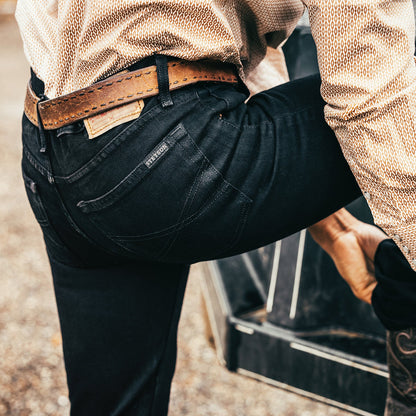1120 Slim Fit Standard Straight Leg Jean Black
