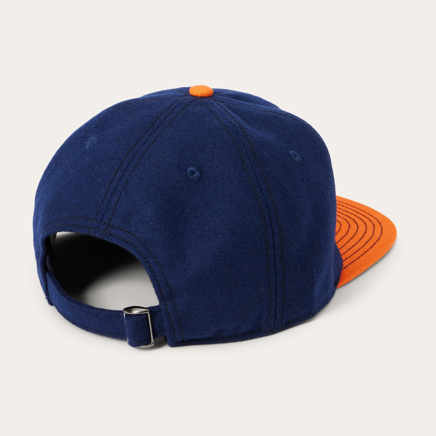 Retro Script Baseball Cap Navy