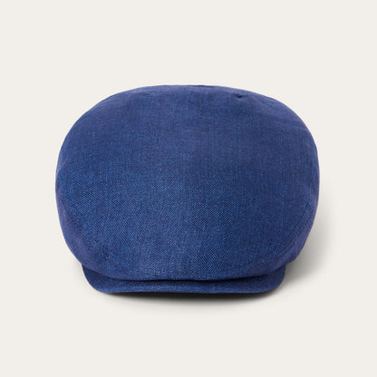 Linen Driver Cap Navy