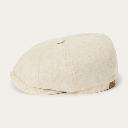 Linen Hatteras Newsboy Beige