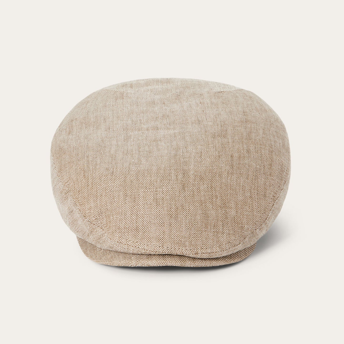 Linen Driver Cap Beige