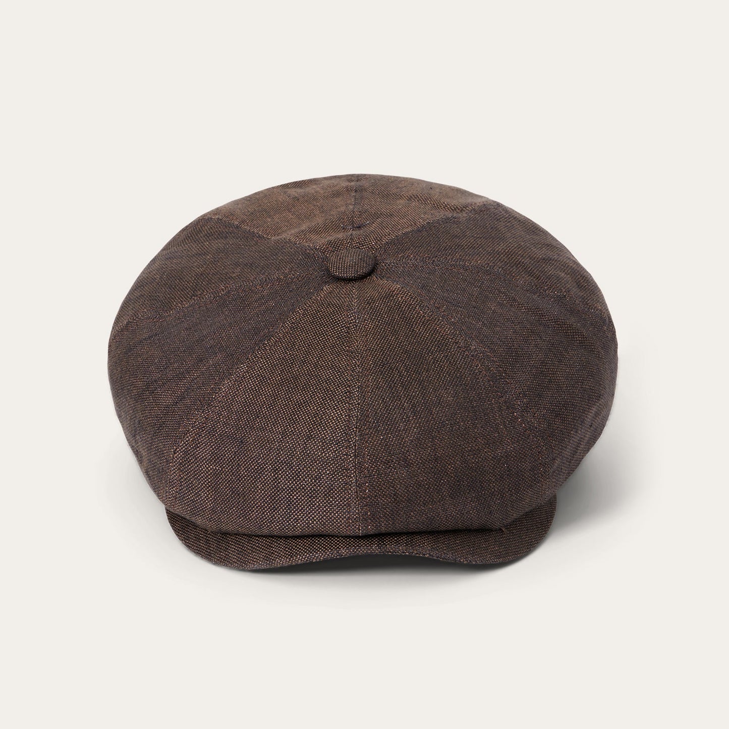 Linen Hatteras Cap Brown