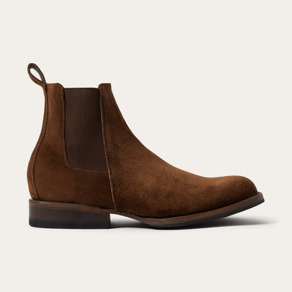 Suede Beat Chelsea Boot Brown