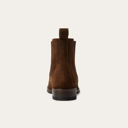 Suede Beat Chelsea Boot Brown