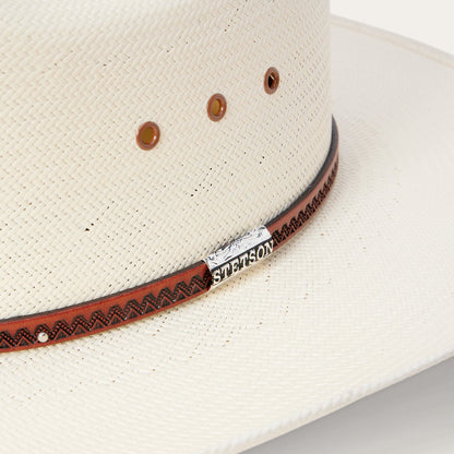 Haywood 10X Straw Cowboy Hat Natural