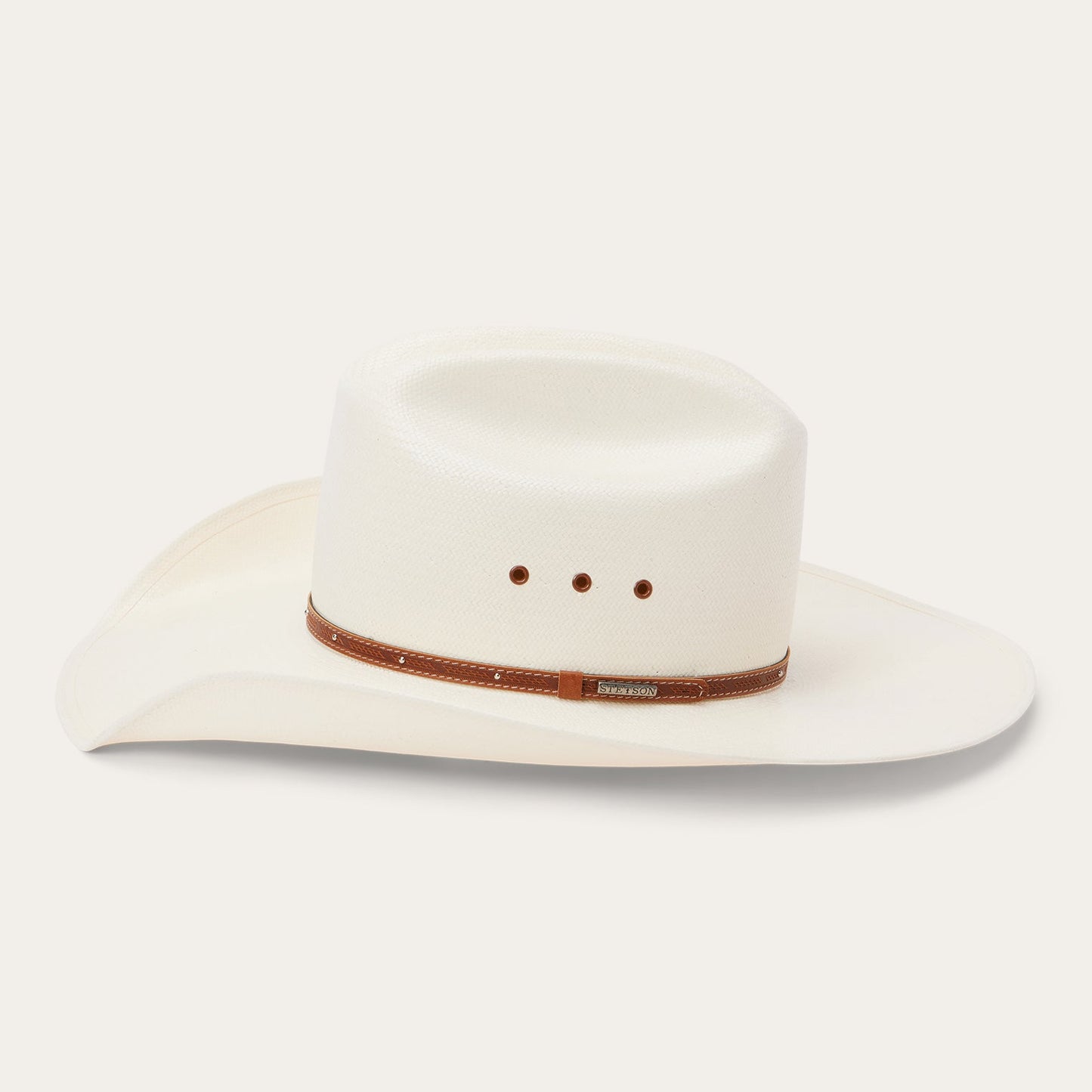 Stanhope 10X Straw Cowboy Hat Natural