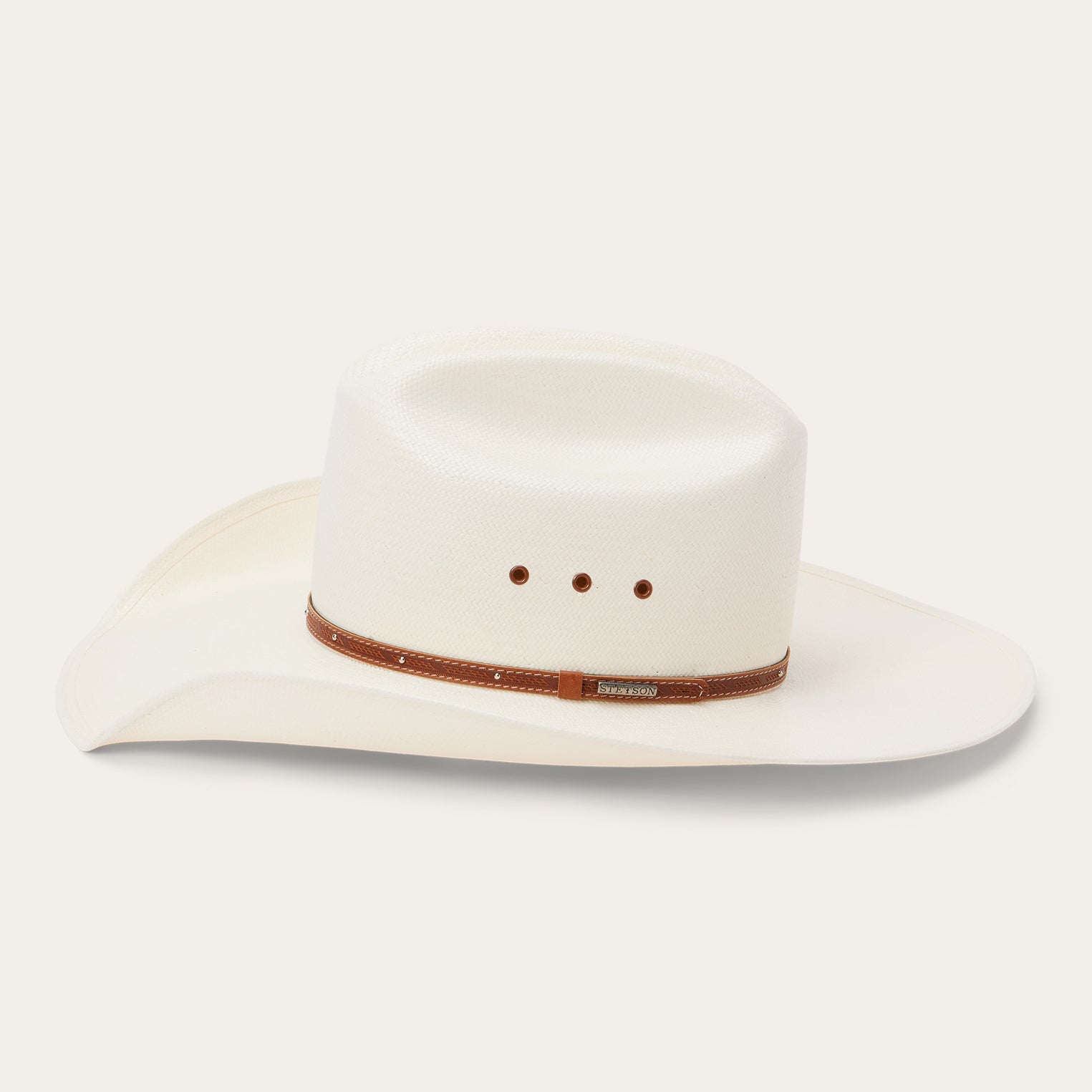 Stanhope 10X Straw Cowboy Hat Natural