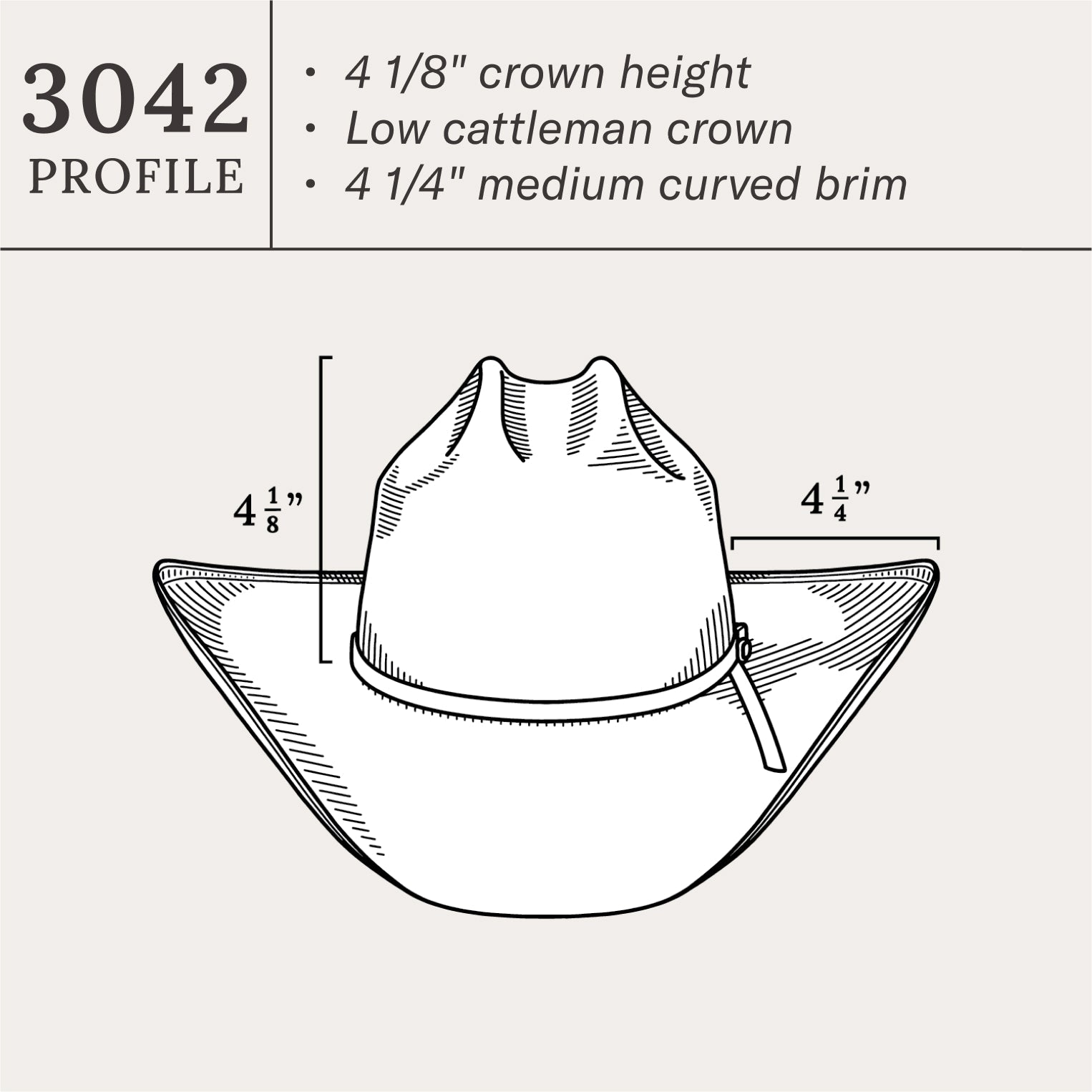 Hagerman 10X Straw Cowboy Hat Natural
