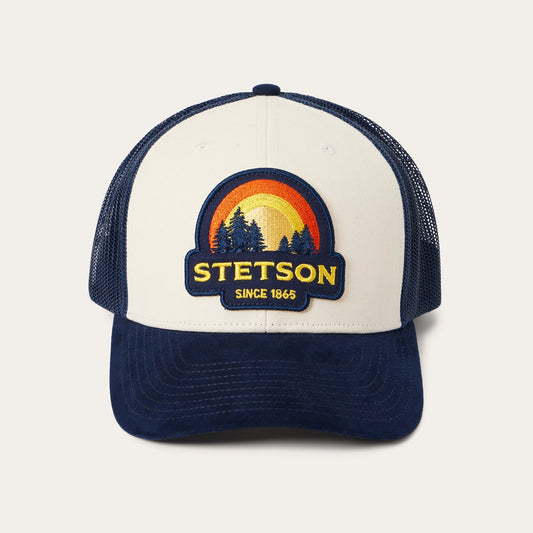 Cream Sunset Trucker Cap Cream