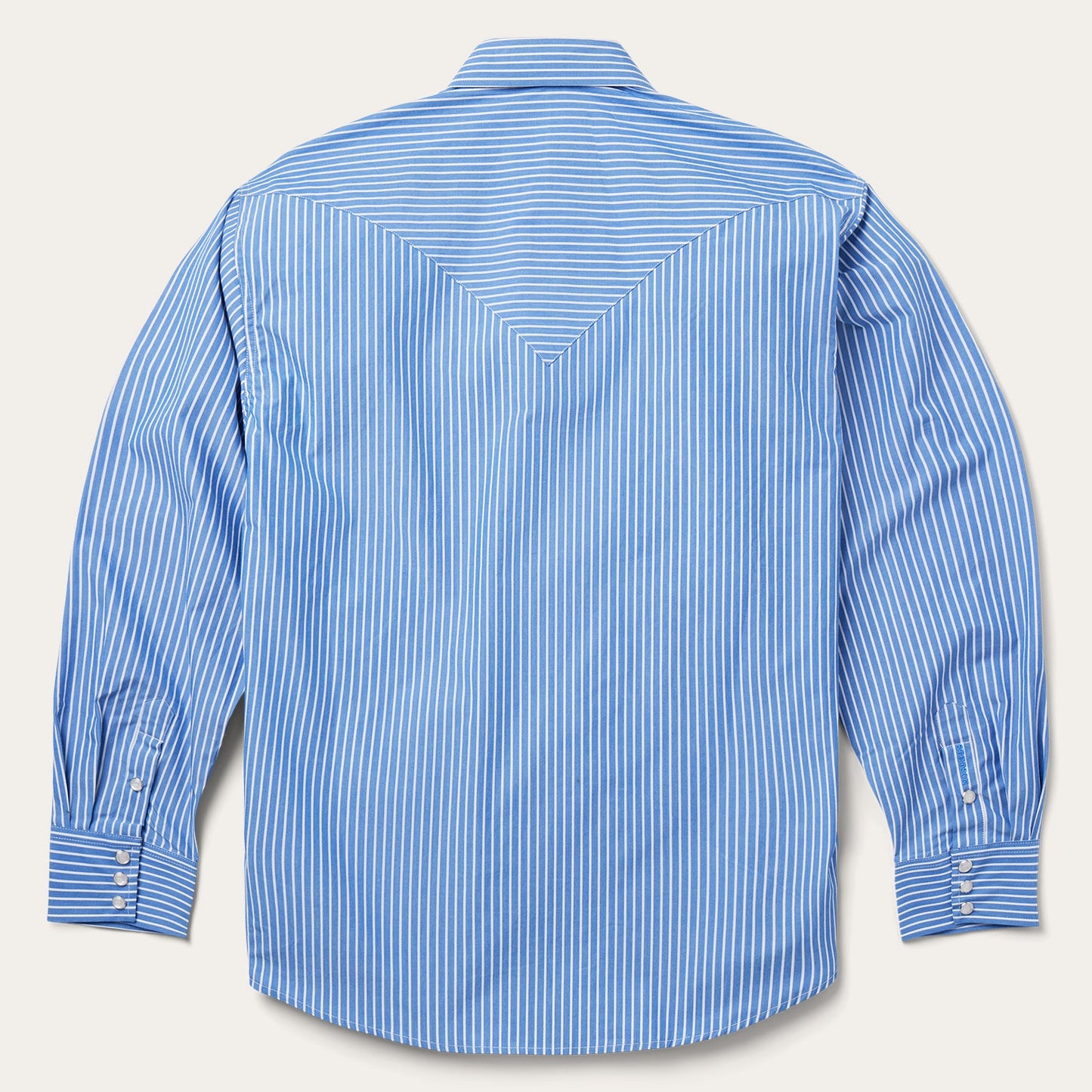 Blue Western Stripe Shirt Blue