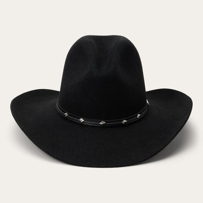 Silver Mine 4X Cowboy Hat Black